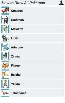 How to Draw All Pokemon screenshot 5