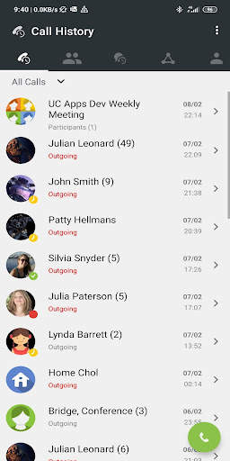 OpenScape Mobile Pro screenshot 1