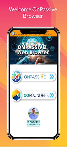 GoFounders-Fast Web Browser screenshot 1