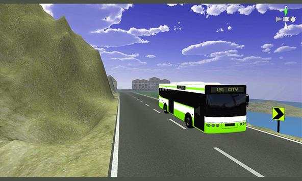 Bus Simulator - Dangerous road screenshot 2