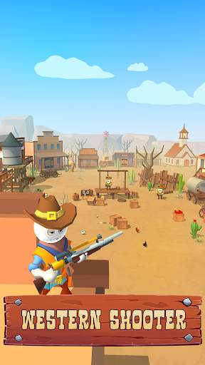 Stickman Sniper: Western gun screenshot 1