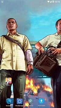 GTA 5 GAME ART WALLPAPER screenshot 2