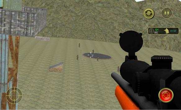 Army Sniper Commando Menembak screenshot 4
