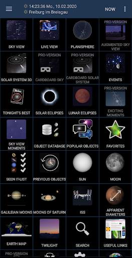 Mobile Observatory Free - Astronomy screenshot 1