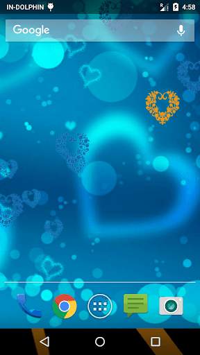 Glow Heart Live Wallpaper screenshot 5