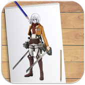 How to Draw Attack on Titan Characters icon