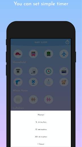Baby Sleep - Offline White Noise screenshot 2