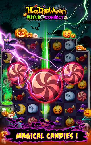Halloween Witch Connect - Halloween games screenshot 8