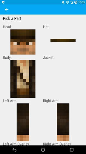 Skin Editor for Minecraft PE screenshot 1