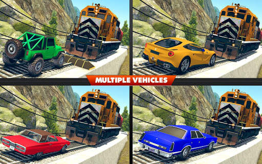 Train Vs Car Crash: Racing Games 2019 screenshot 6