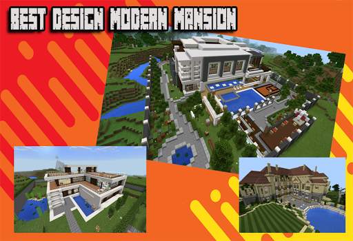 Modern Mansion Map House For Minecraft screenshot 1
