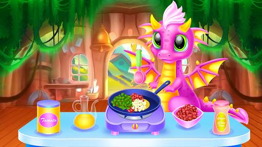 Cute Dragon Caring and Dressup 1 تصوير الشاشة
