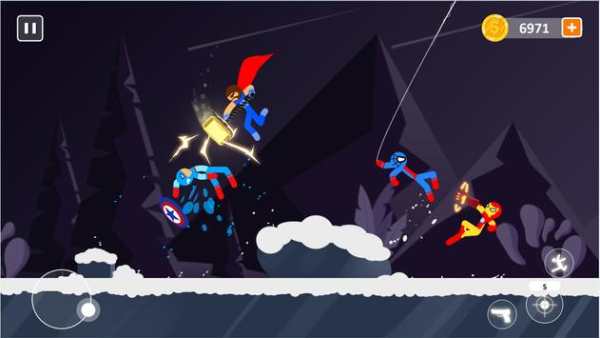 Spider Stick Fight - Stickman Fighting Games screenshot 2