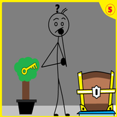 stickman diamond rush icon
