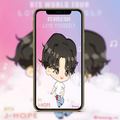 Cute BTS Chibi Wallpaper HD screenshot 7
