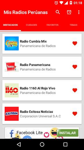 Mis Radios Perú Emisoras Peruanas en Vivo Gratis screenshot 5