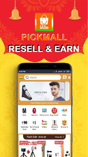 PickMall Online Shopping Resell & Earn screenshot 1