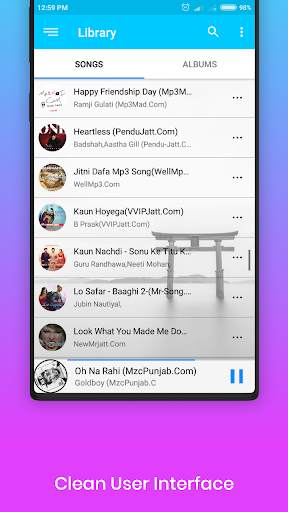 Aqua - MP3 Player & liquid Music Visualiser screenshot 2