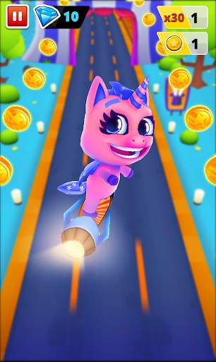 Unicorn Runner 2. Magical Run screenshot 5