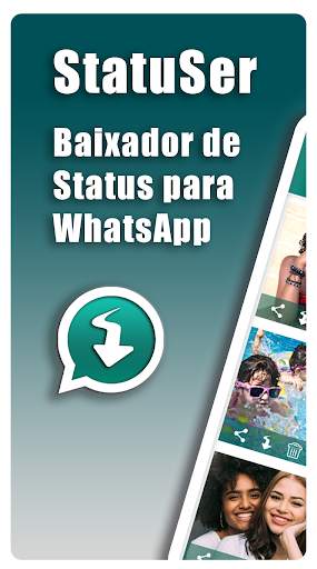 Salvar status do WhatsApp & WA Business - StatuSer screenshot 1