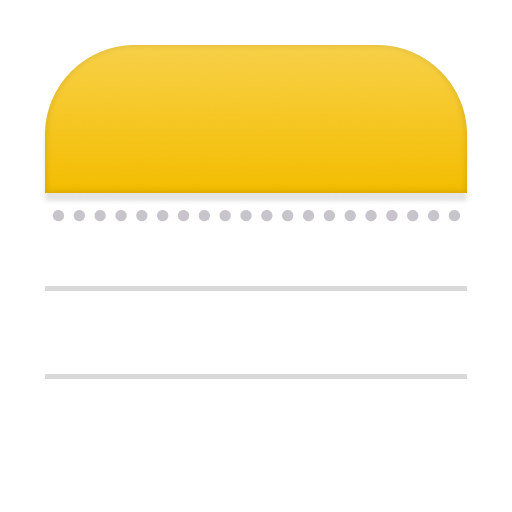 Noted -  iOS Notes, iPhone style Notes icon