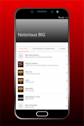 BIG Notorious Songs screenshot 3