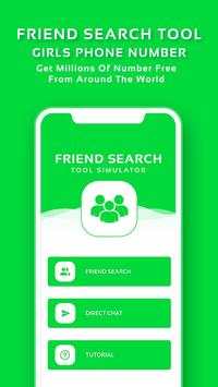Friend Search For WhatsApp Number  Simulator screenshot 2