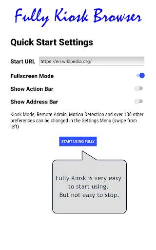 Fully Kiosk Browser & Lockdown screenshot 9