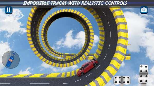 Muscle Car Race: Impossible Tracks Car Racing Game screenshot 2