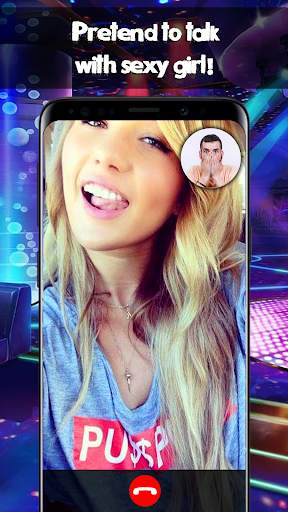 Sexy girl fake video call joke screenshot 1