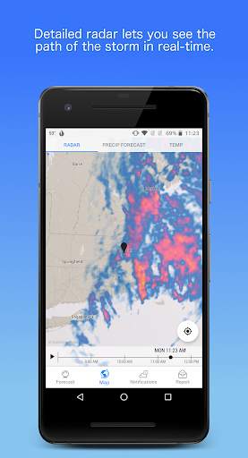 Dark Sky - Hyperlocal Weather скриншот 3
