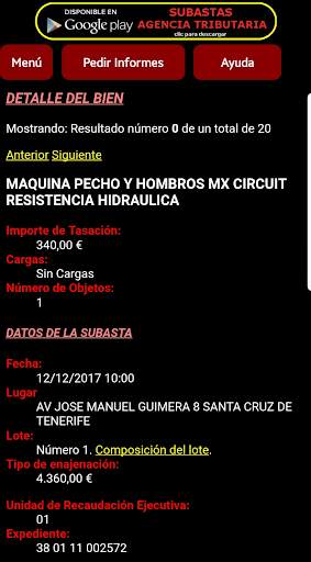Subastas de la Seguridad Social screenshot 13