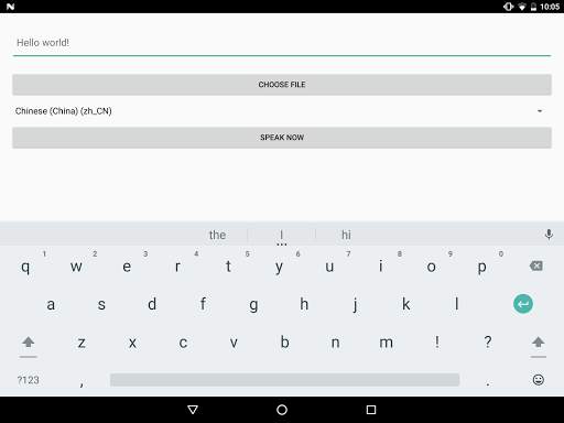 TTS Test App screenshot 4