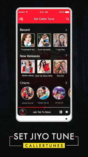 Jiyo Music : Set CallerTune , Set Jiyo Callertune screenshot 1