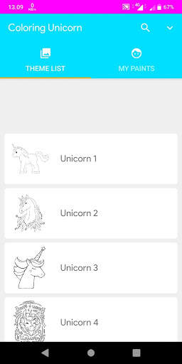 Coloring Unicorn screenshot 1