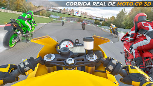 Jogo de moto de corrida 3d screenshot 2