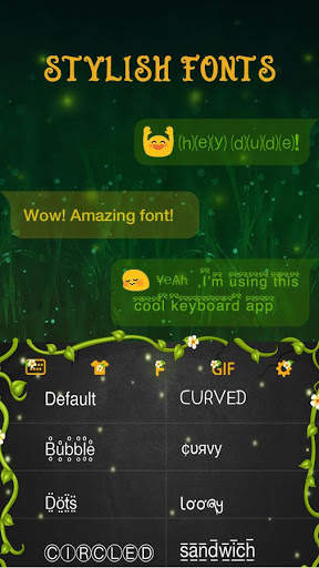 Fairy Forest Keyboard Theme स्क्रीनशॉट 3
