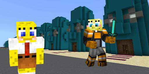 Spongebob Skins for Minecraft screenshot 4