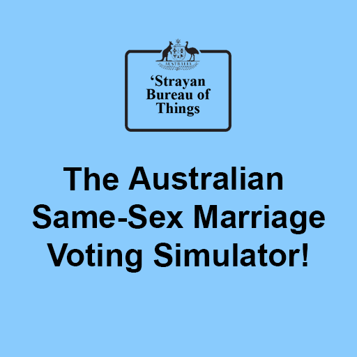 Australian Same Sex Marriage Voting Simulator icon
