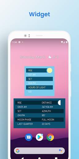 Sun & Moon - Rise, Set, Full moon screenshot 3