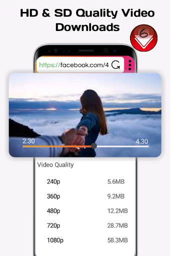 Six Video Downloader - free Downland 2021 3 تصوير الشاشة