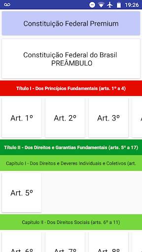 Constituição Federal do Brasil 4 تصوير الشاشة