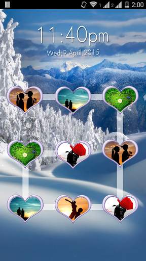 Heart Lockscreen screenshot 4