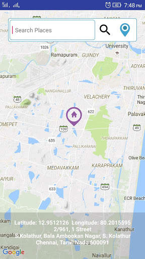 Maps Application screenshot 2