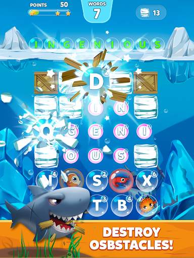 Bubble Words: Kelime oyunu - Beyin eğitimi screenshot 7