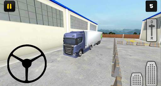 Truck Parking Simulator 3D: Factory screenshot 1