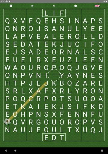 Words search: Verbal Football screenshot 10