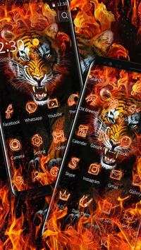 Flaming Tiger Theme screenshot 3