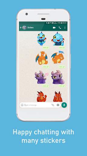 Dragon Sticker WAStickerApps screenshot 1
