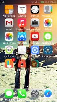 OS11 launcher HD for phone 8 screenshot 2
